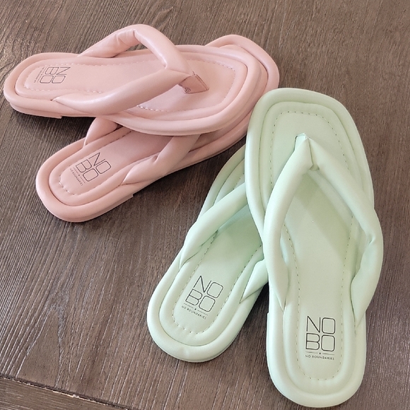 NOBO Shoes - NOBO Pink and Green Women's Sandals
